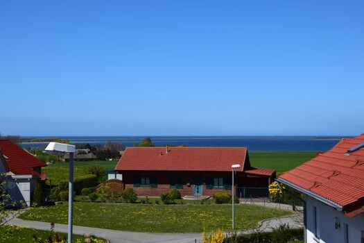 Blick vom Balkon auf die Ostsee