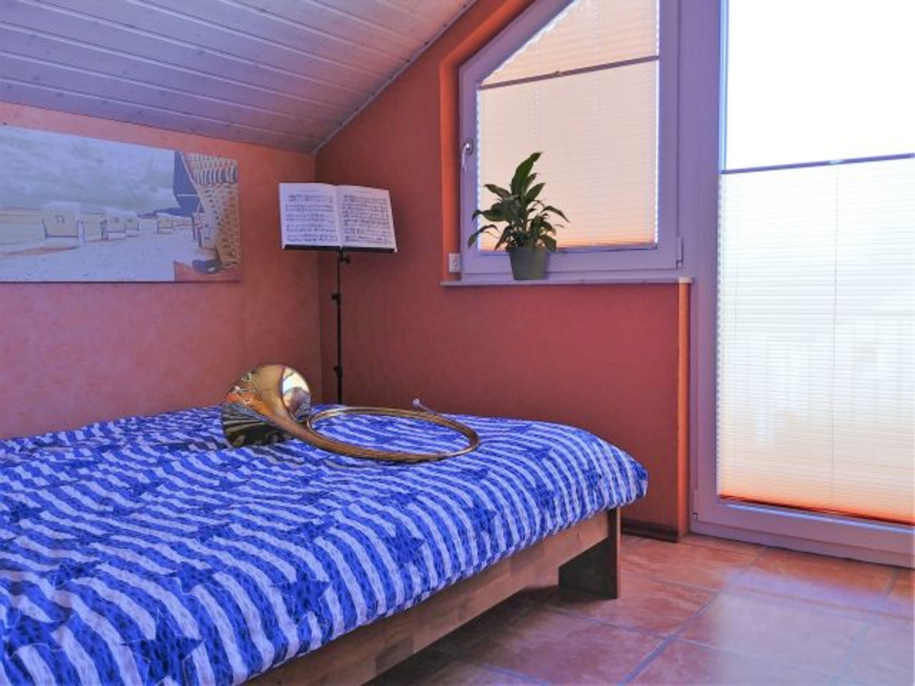 Balkon-Schlafzimmer im OG