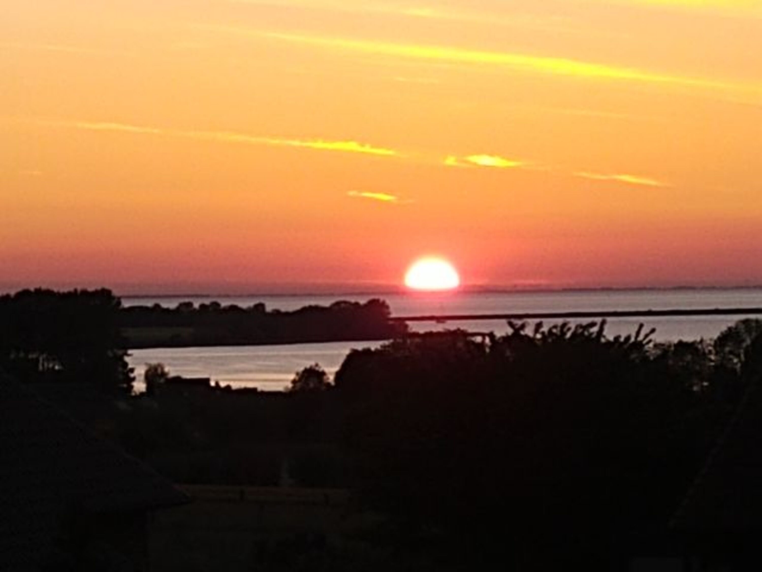 Sunset vom Balkon aus...