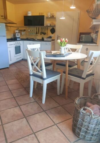 Koch- und Essbereich mit vielen modernen Extras. 