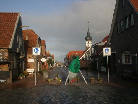 Hier finden Sie eine kleine gemütliche Fußgängerzone