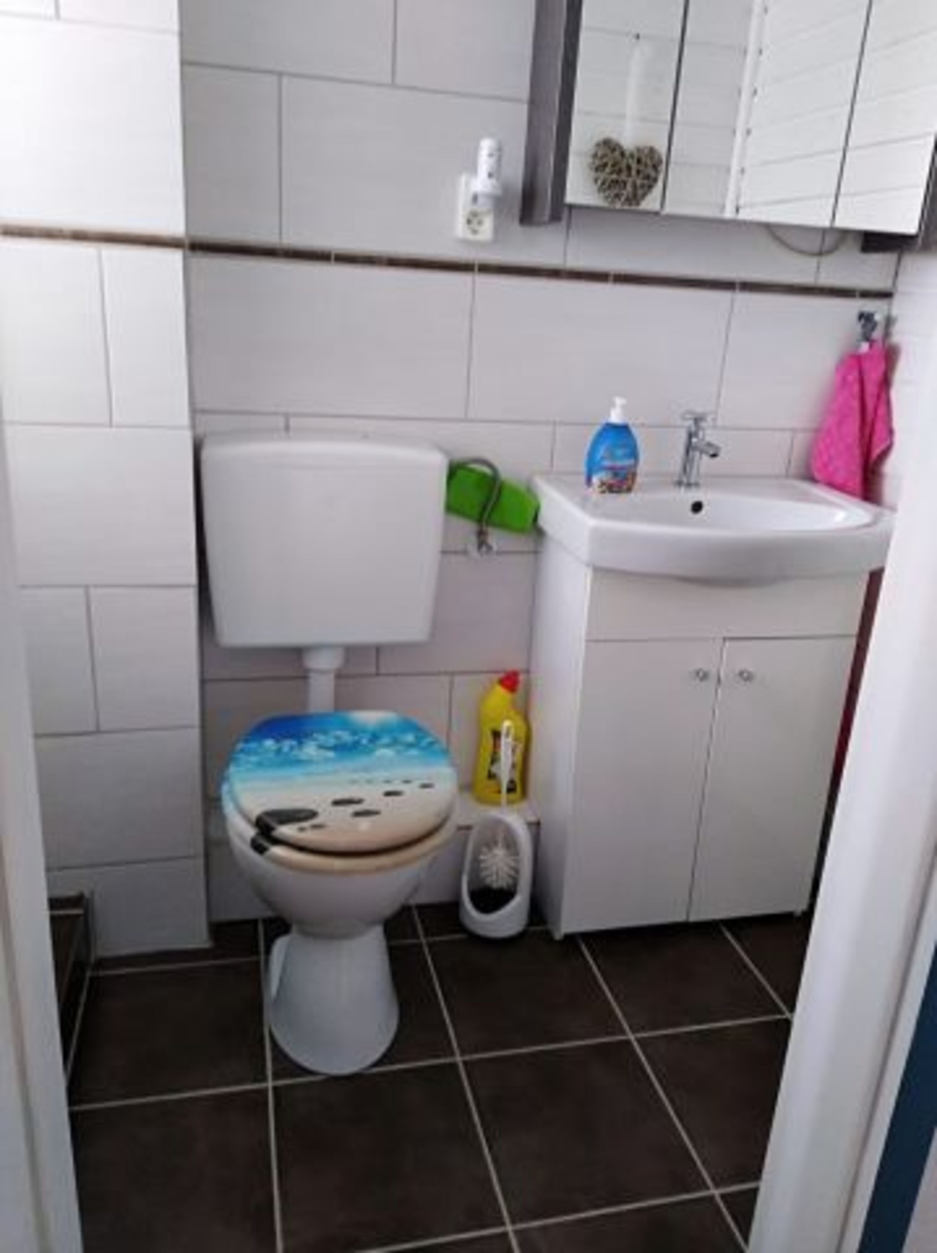 Gäste-WC in erster Etage