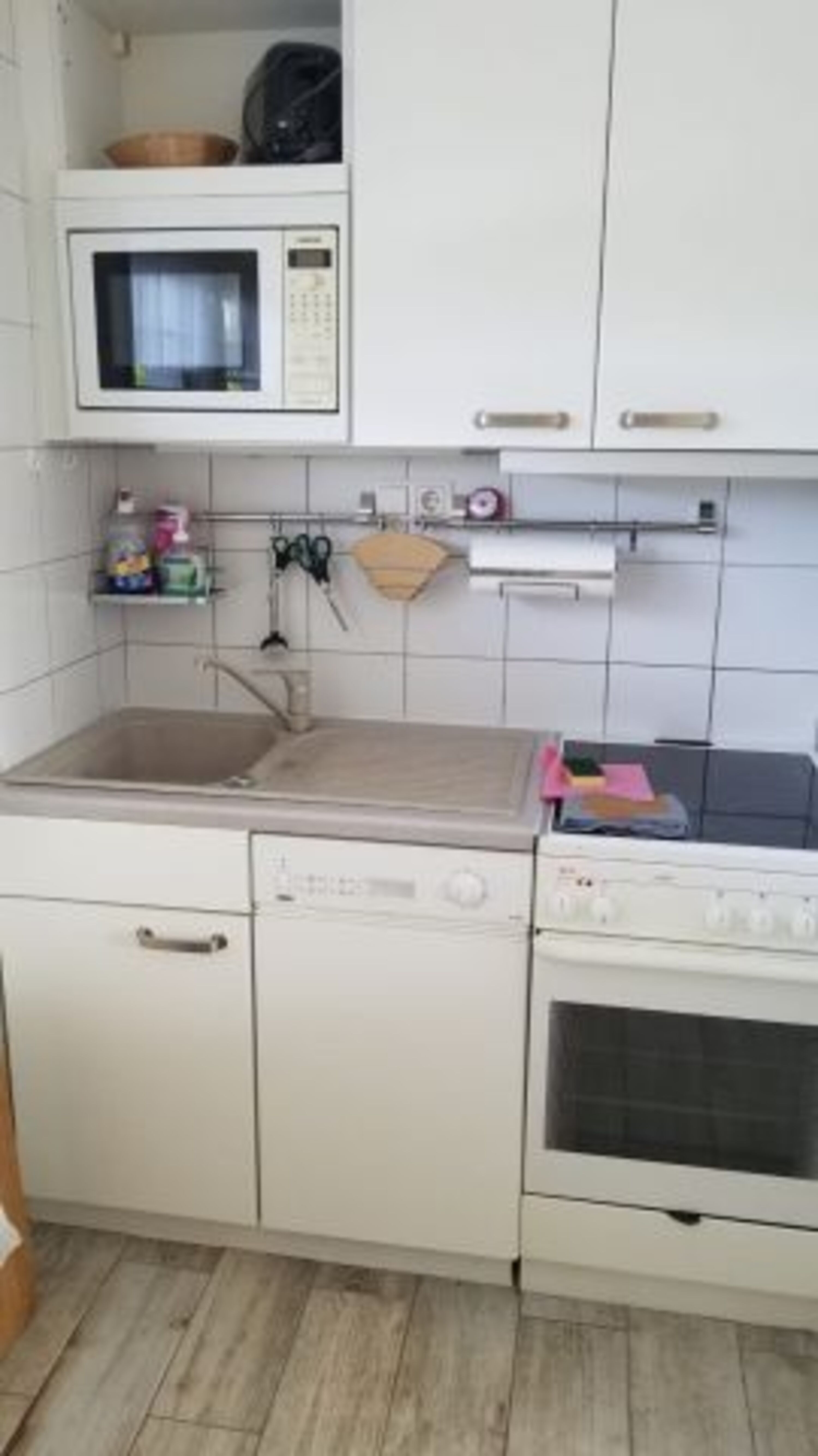 Die neue Küche bietet alles, was man zum guten Kochen benötigt