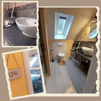 freundliches Badezimmer