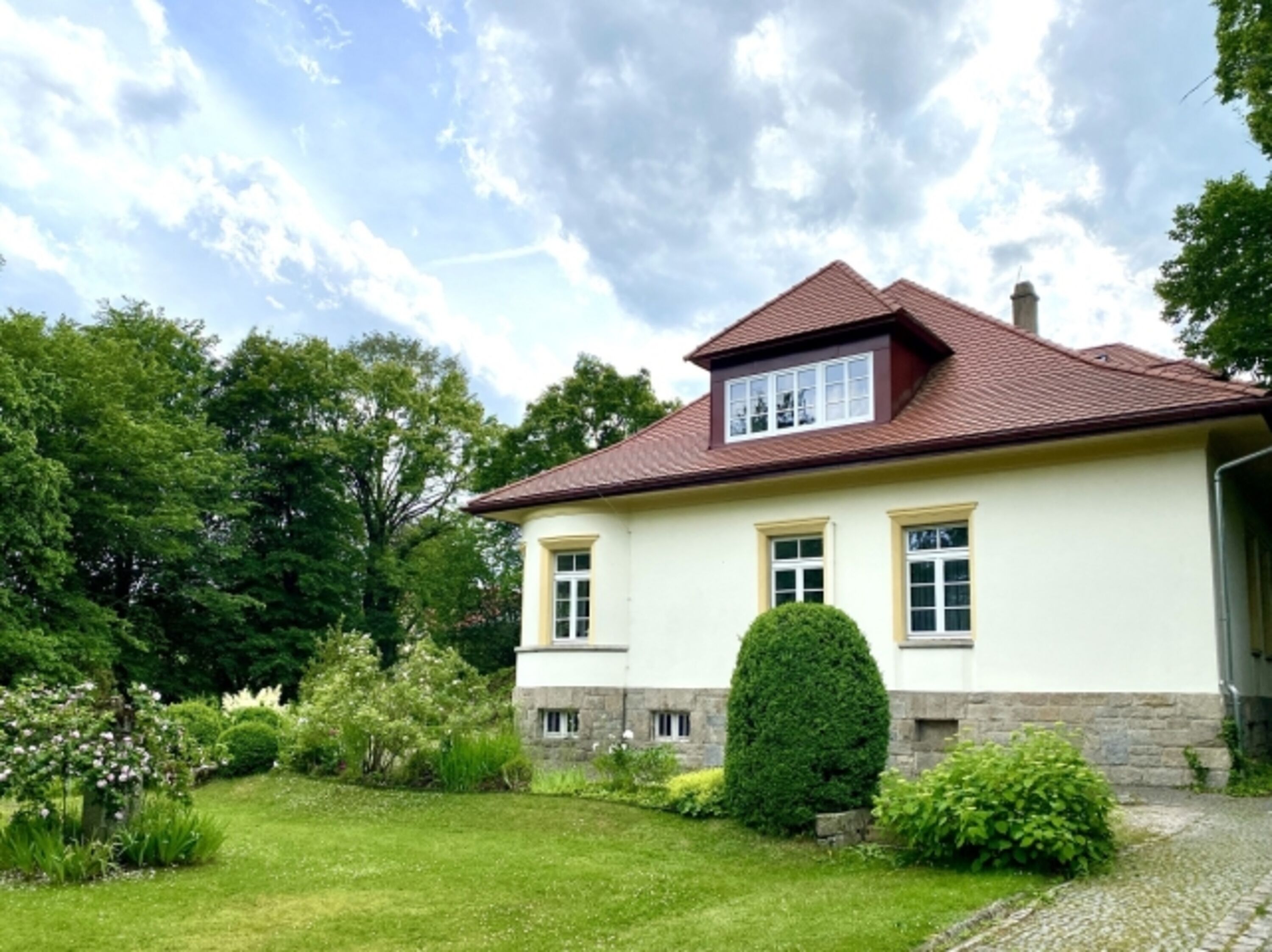 Haus Seitenansicht