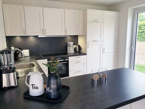 Ferienhaus Fiete -offener Küchenbereich