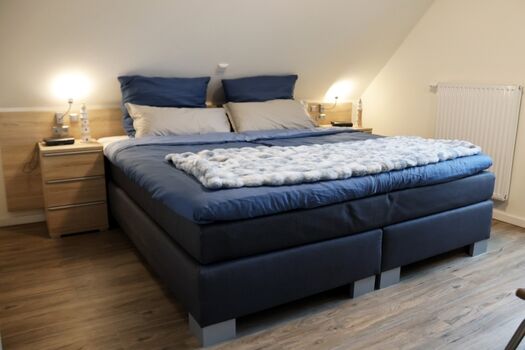 Ferienhaus Fiete -Schlafzimmer II im OG