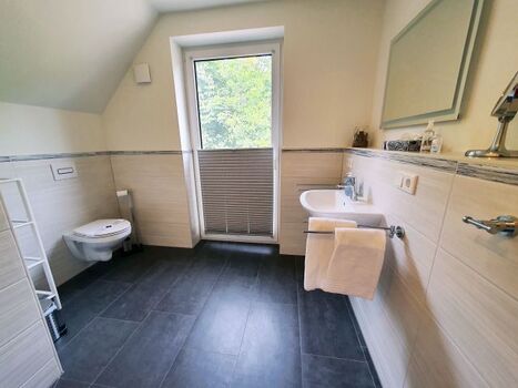 Ferienhaus Fiete -Duschbad im OG