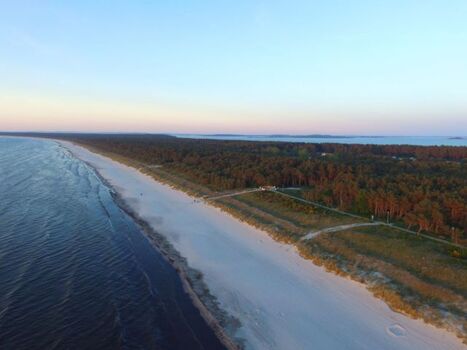 Strand Richtung Glowe