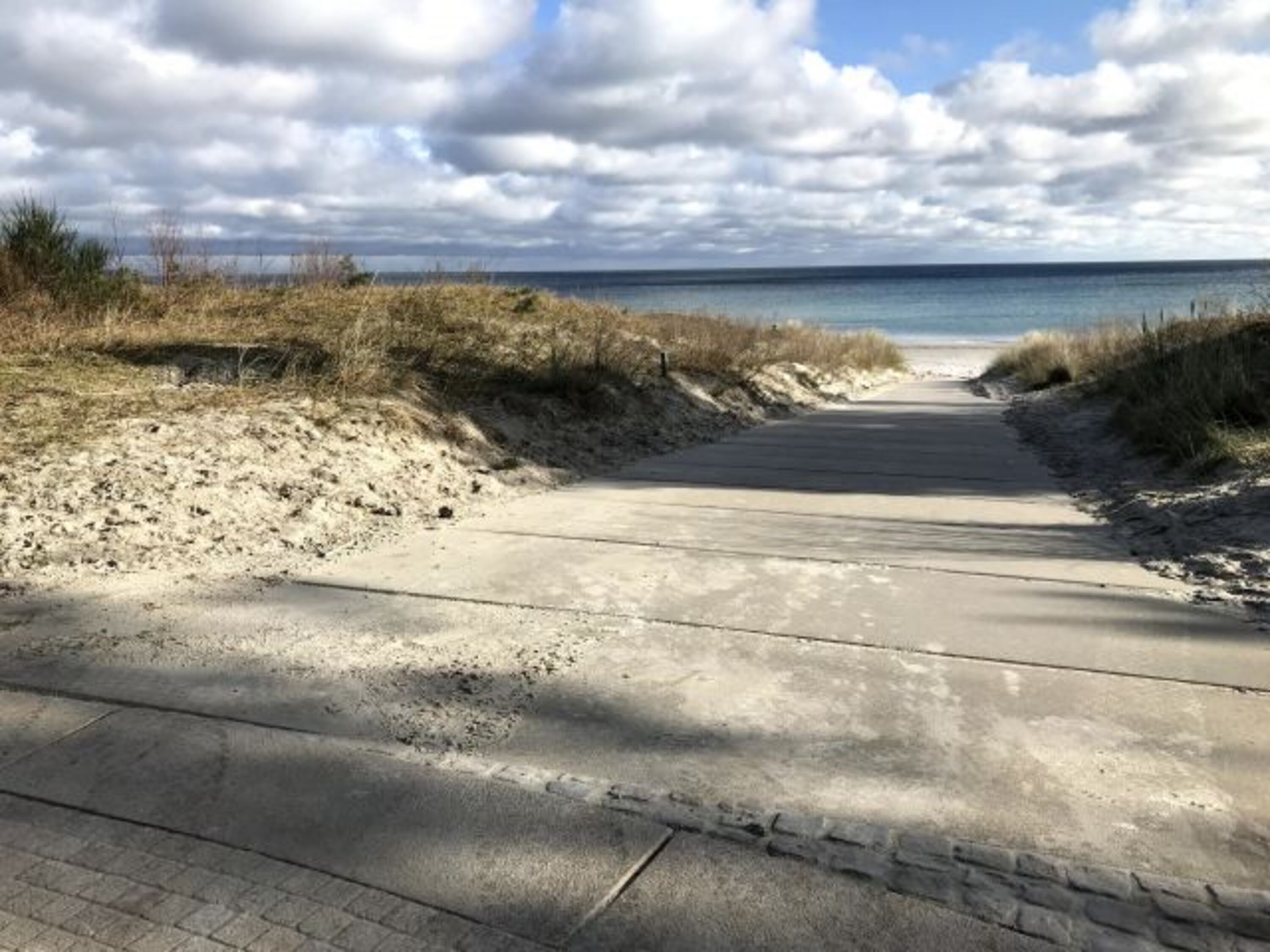 Strandzugang