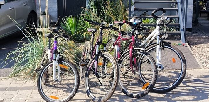 Fahrräder für unsere Gäste