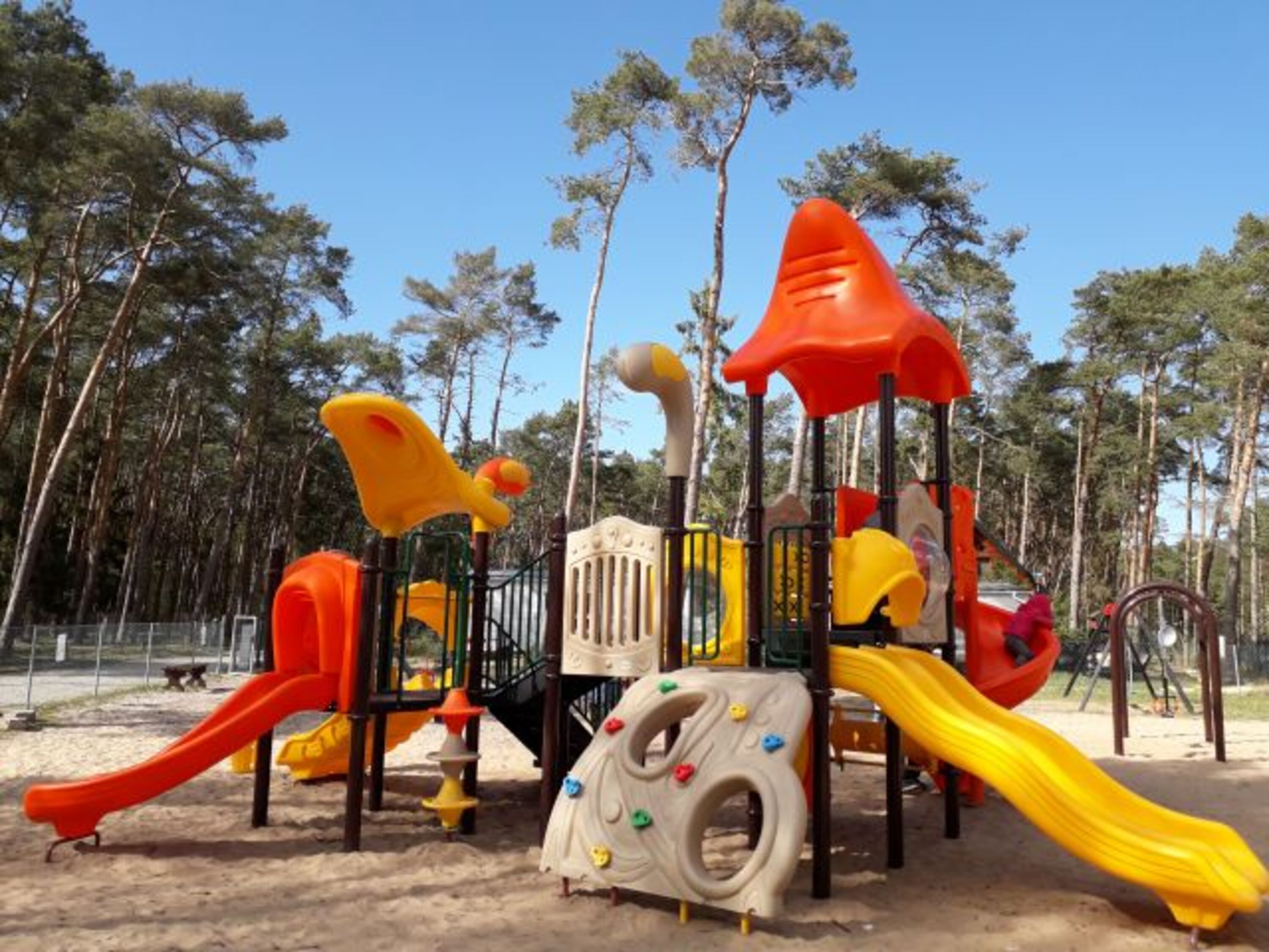Spielplatz im Dorf