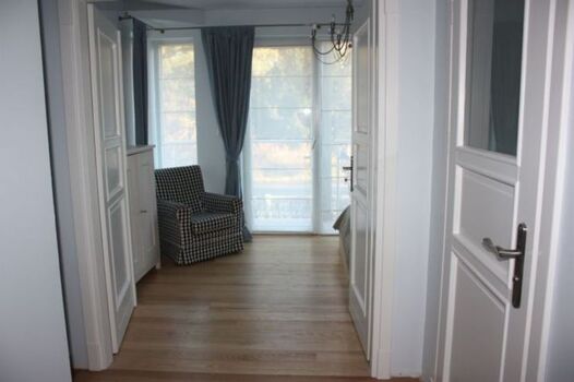 Blick ins Schlafzimmer