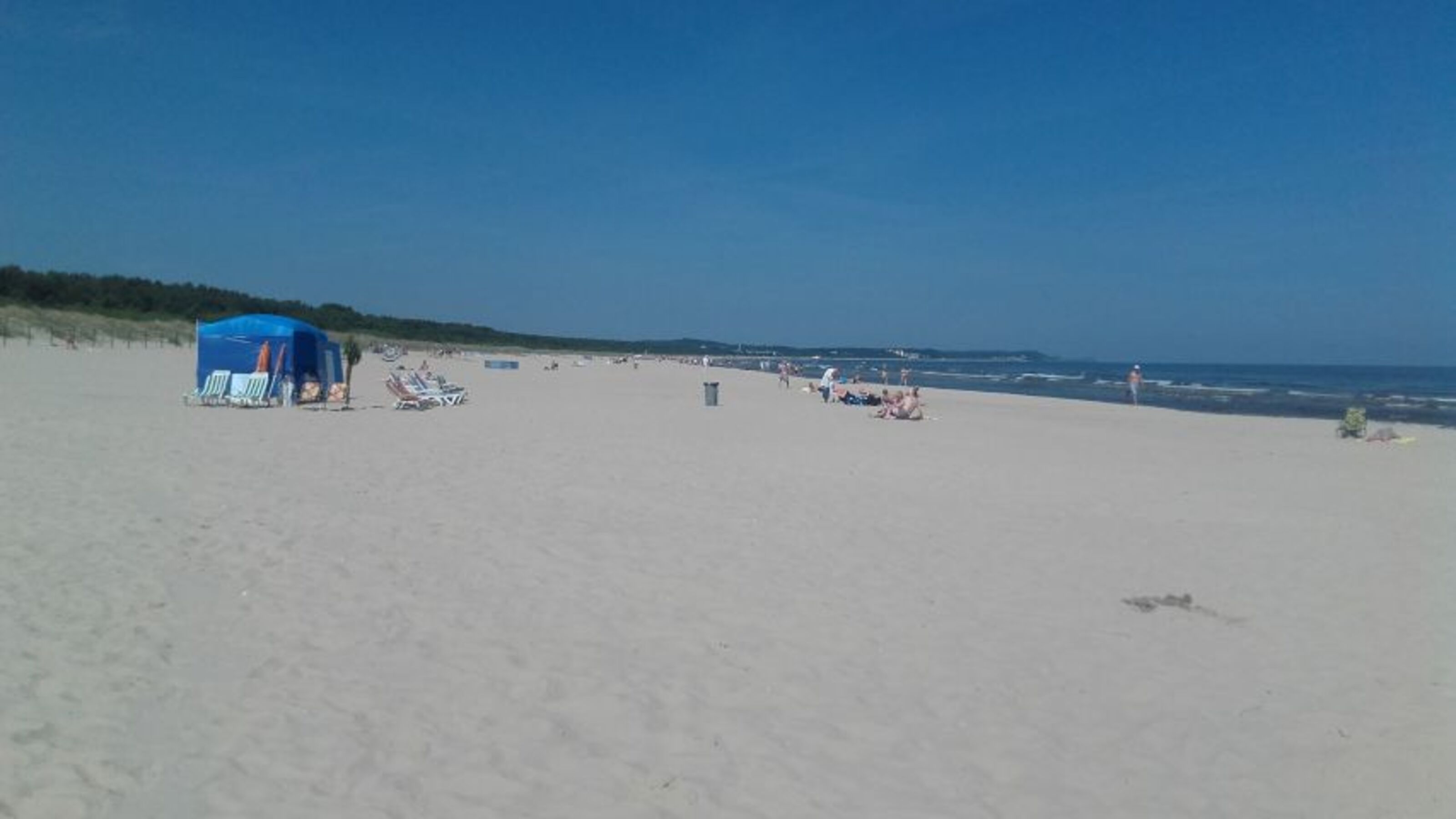 Unser Strand im Juni