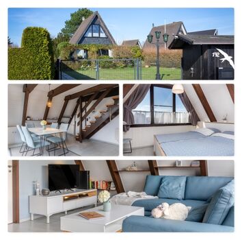 Collage Ferienhaus Küstenkind