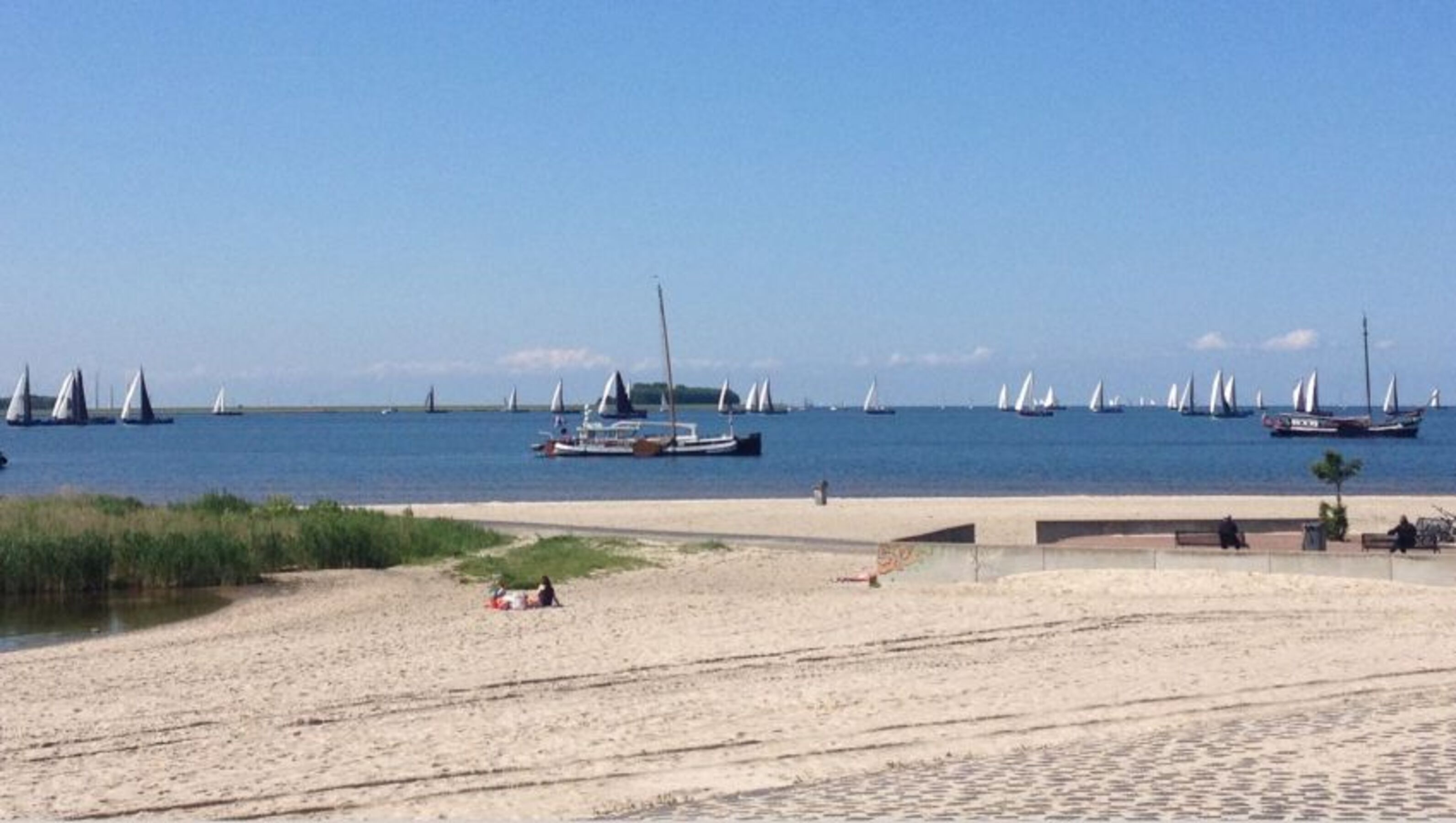 Strand Lemmer mit Paviljon