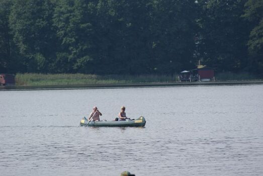 Kajak fahren auf der Mecklenburgischen Kleinseenplatte