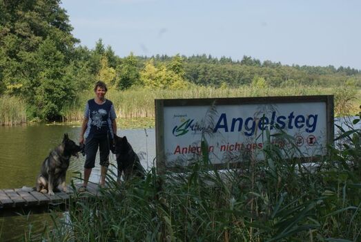 Angelsteg am Granzower See