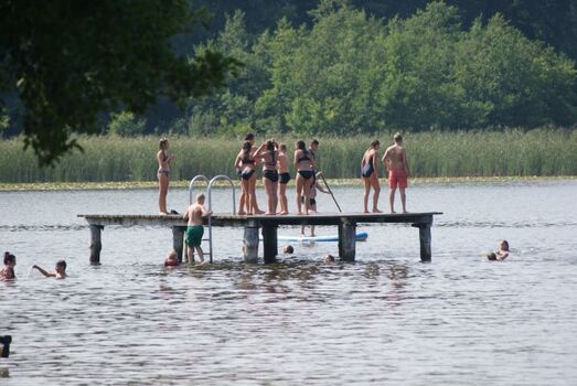 Badestelle am Granzower See