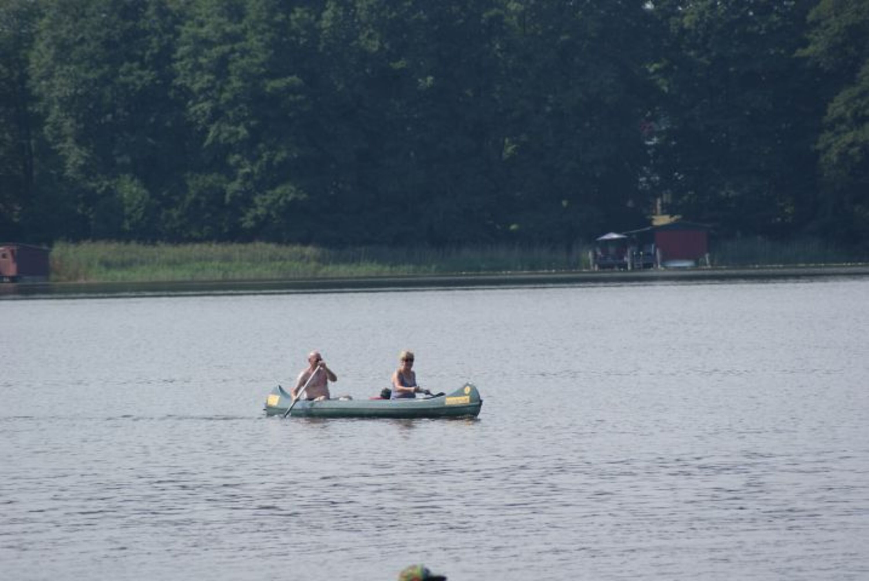 Kajak fahren auf der Mecklenburgischen Kleinseenplatte
