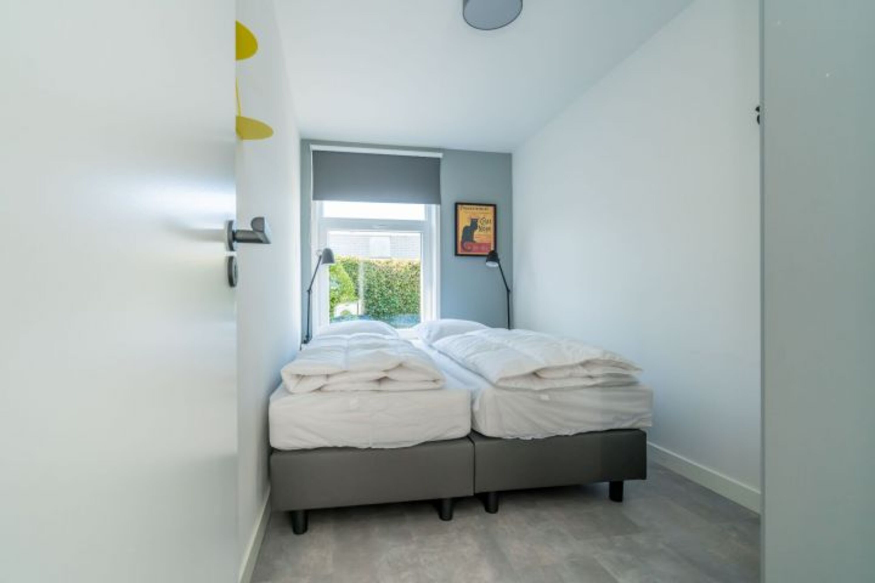 Schlafzimmer 2 mit 2 Einzel Boxspringbetten