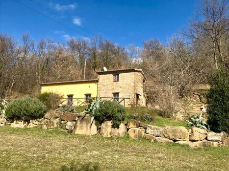 La Torretta von der unteren Wiese im Winter