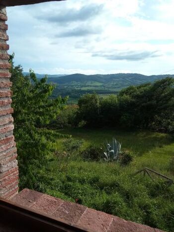 Blick vom oberen Schlafzimmer