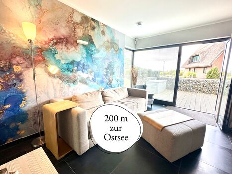 Sauna, Kamin & 200 m zur Ostsee – ruhige Lage, Hund willko ...