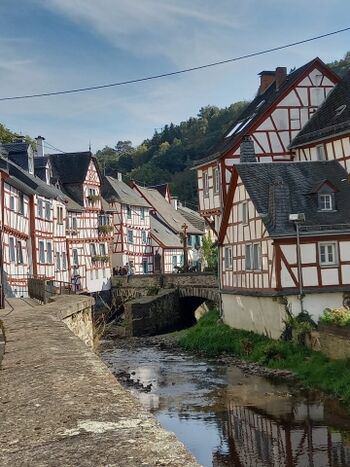 Fachwerkdorf Monreal war Fernsehfilmkulisse