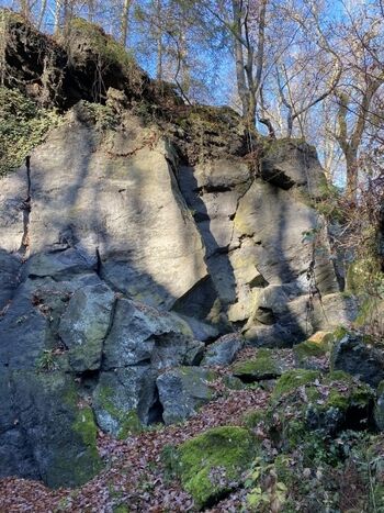 Reste eines vulkanischen Lavastroms