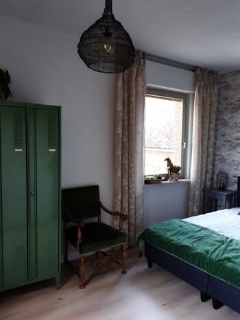 Schlafzimmer mit Doppelbett (auch zu trennen),je nach Bedarf