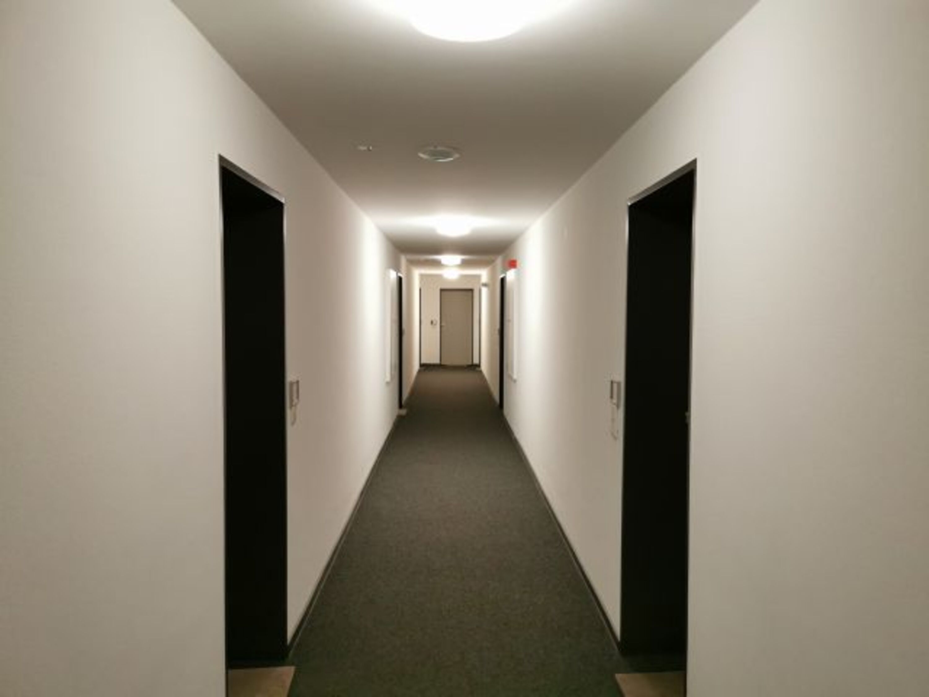neu renovierte Flure