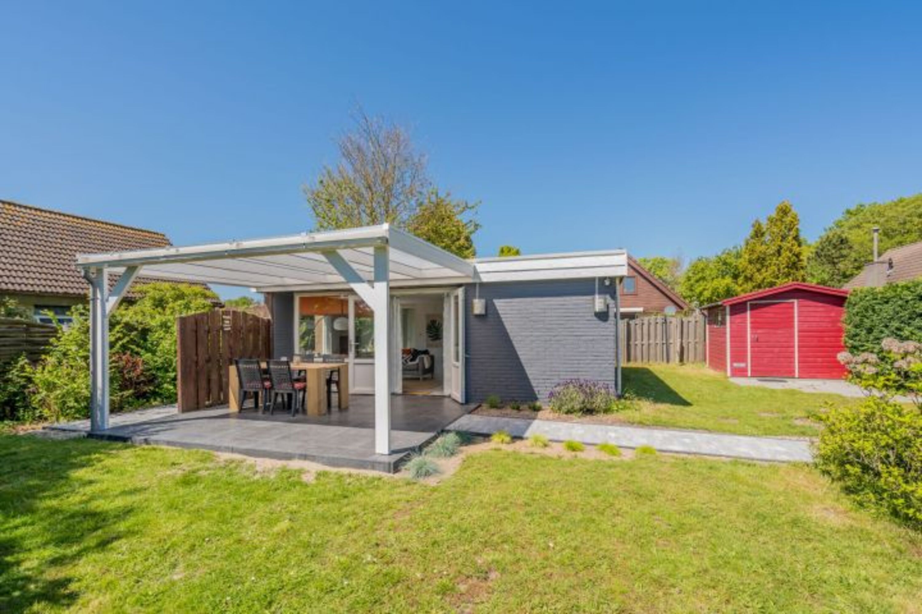 Der gemütliche Bungalow mit eingezäuntem Garten