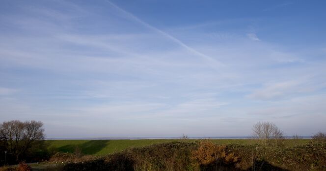 Blick übern Deich