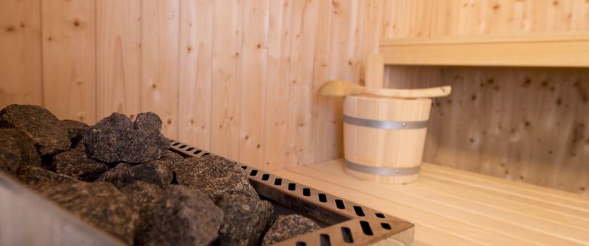 hauseigene Sauna