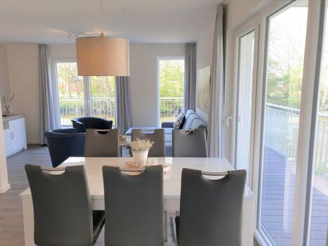 geselliger Essbereich