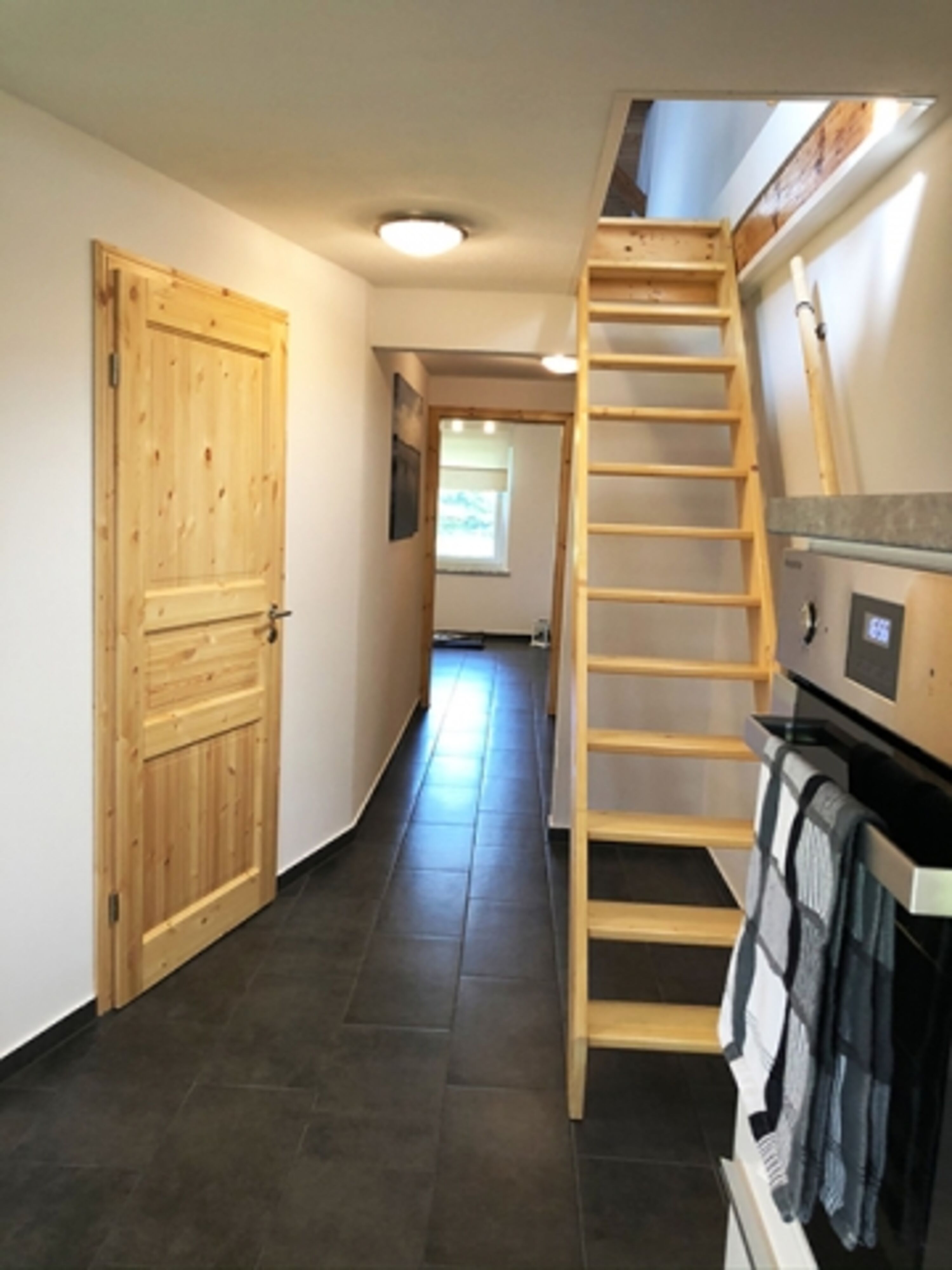 Treppe zum Schlafzimmer