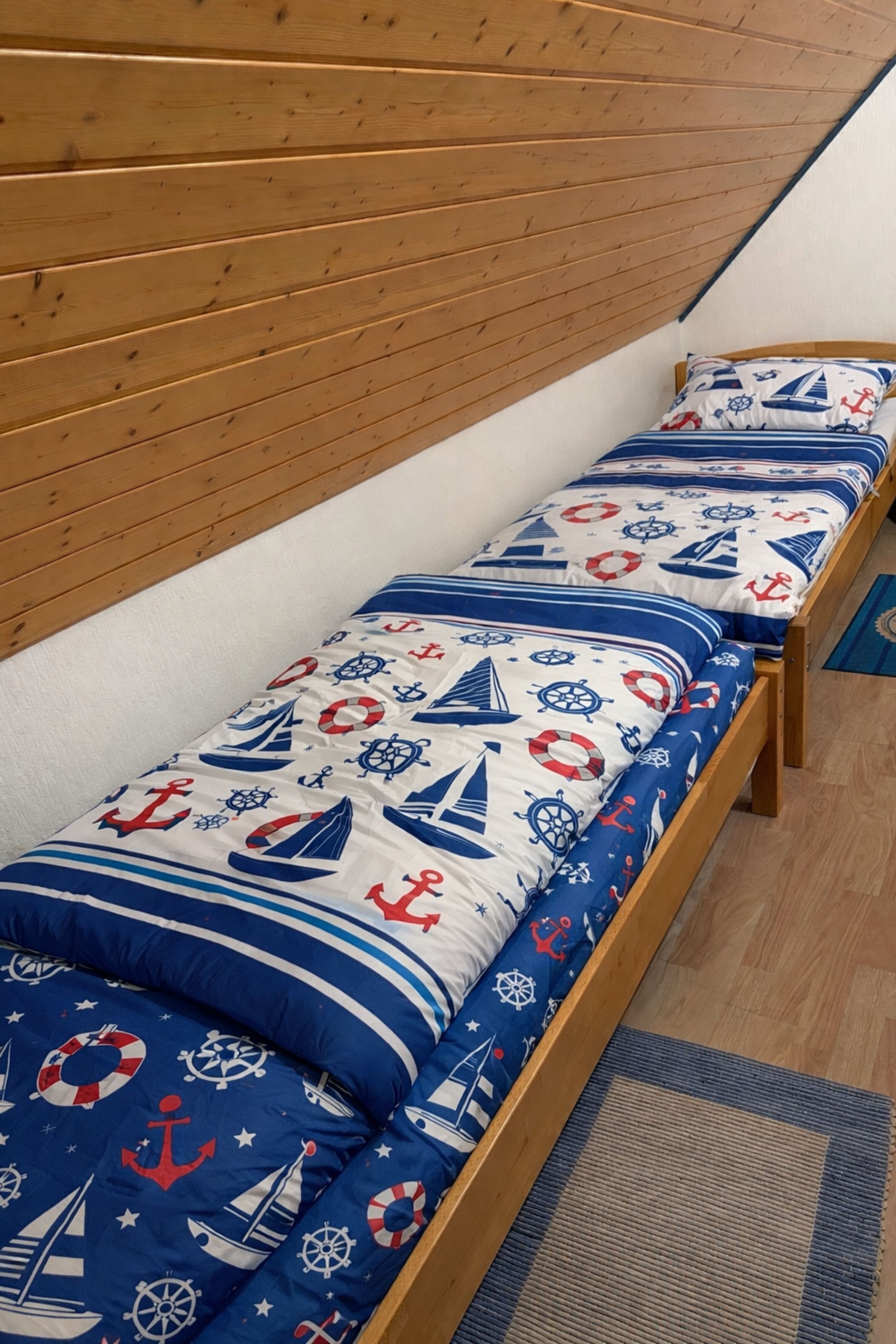 Schlafzimmer 2 mit2 Einzelbetten