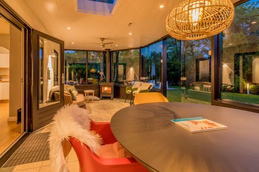 Der stimmungsvolle Wintergarten