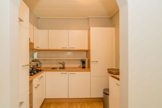 Die offene Küche mit allem Komfort