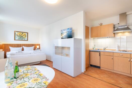 kombinierter Wohn-/Schlafraum