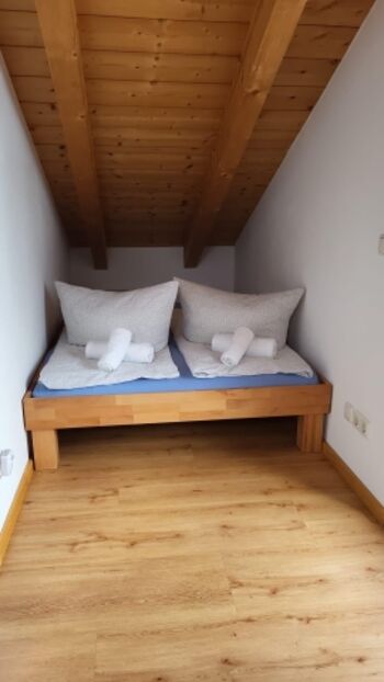 Schlafnische im 3. Schlafzimmer im Dachgeschoß