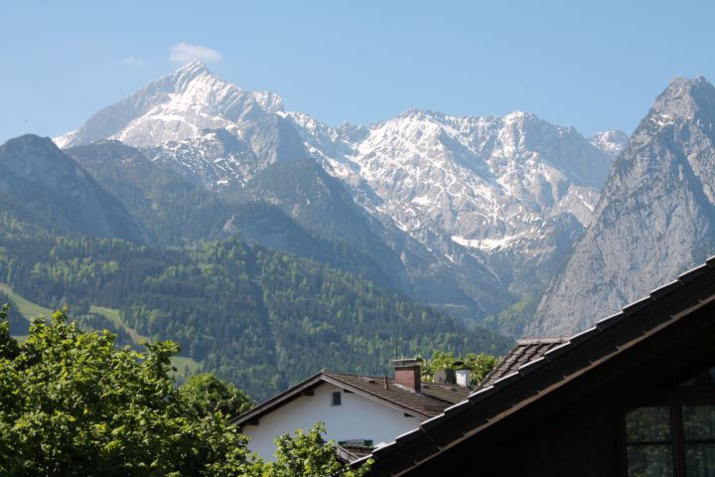 Blick vom Balkon im 1.Obergschoß