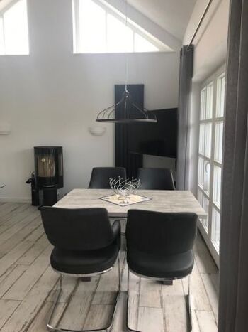 Essbereich mit Schwedenofen