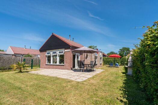 Der schöne Ferienbungalow mit eingezäuntem Garten