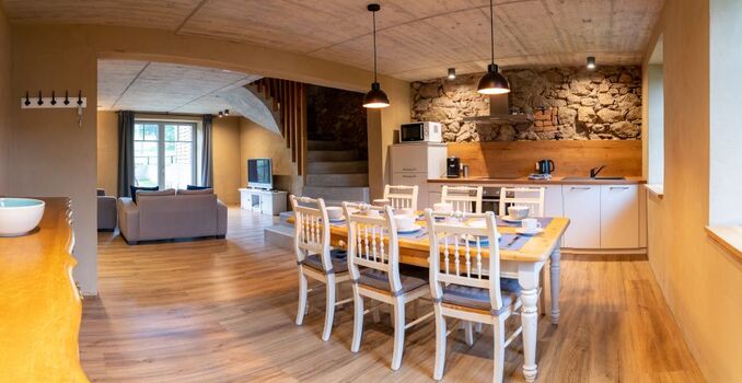 Wohnbereich mit Küche