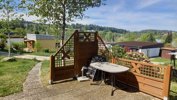 Ferienhaus Bonnie Terrasse