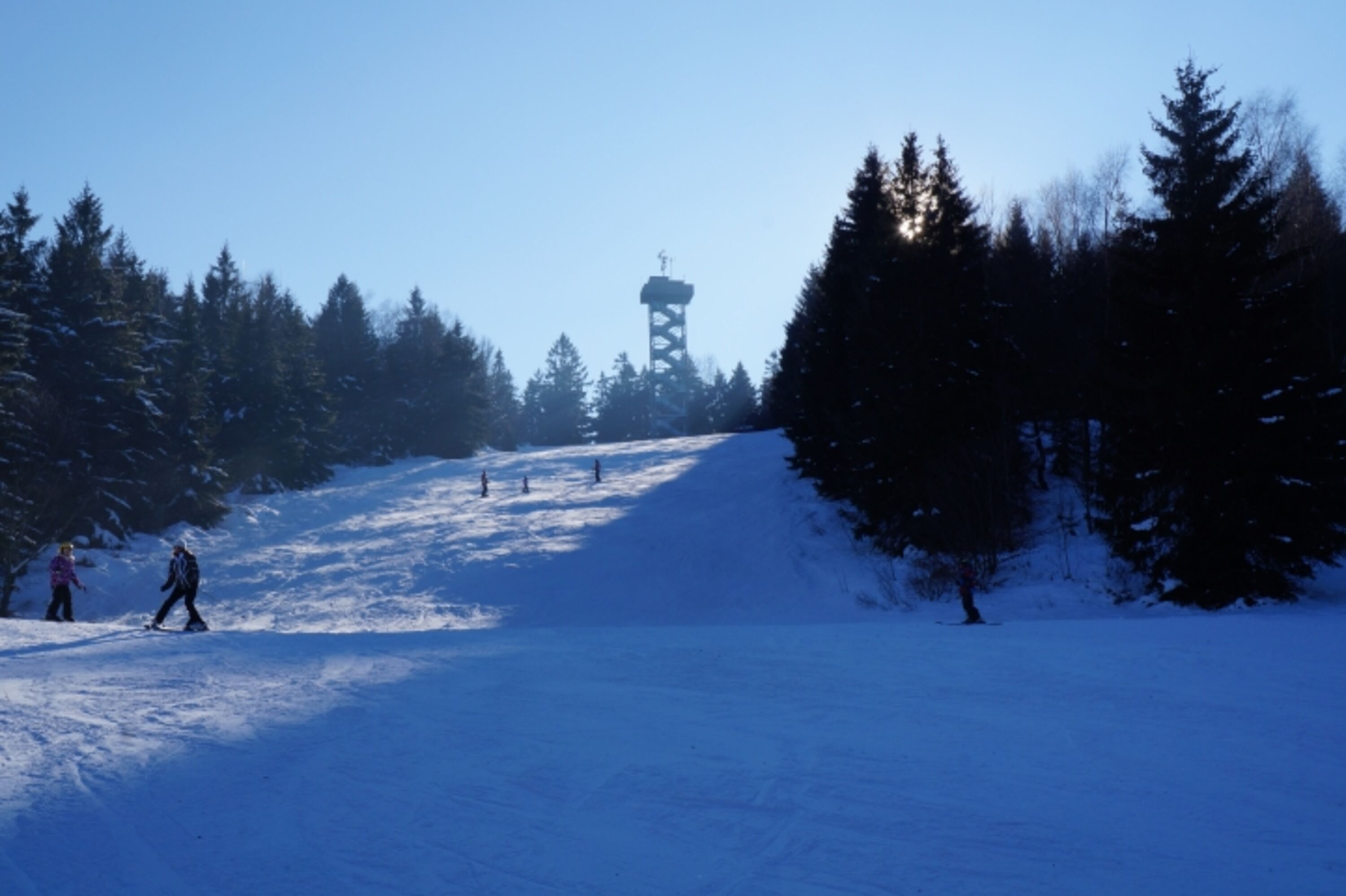 Skifahren in Oberfrauenwald