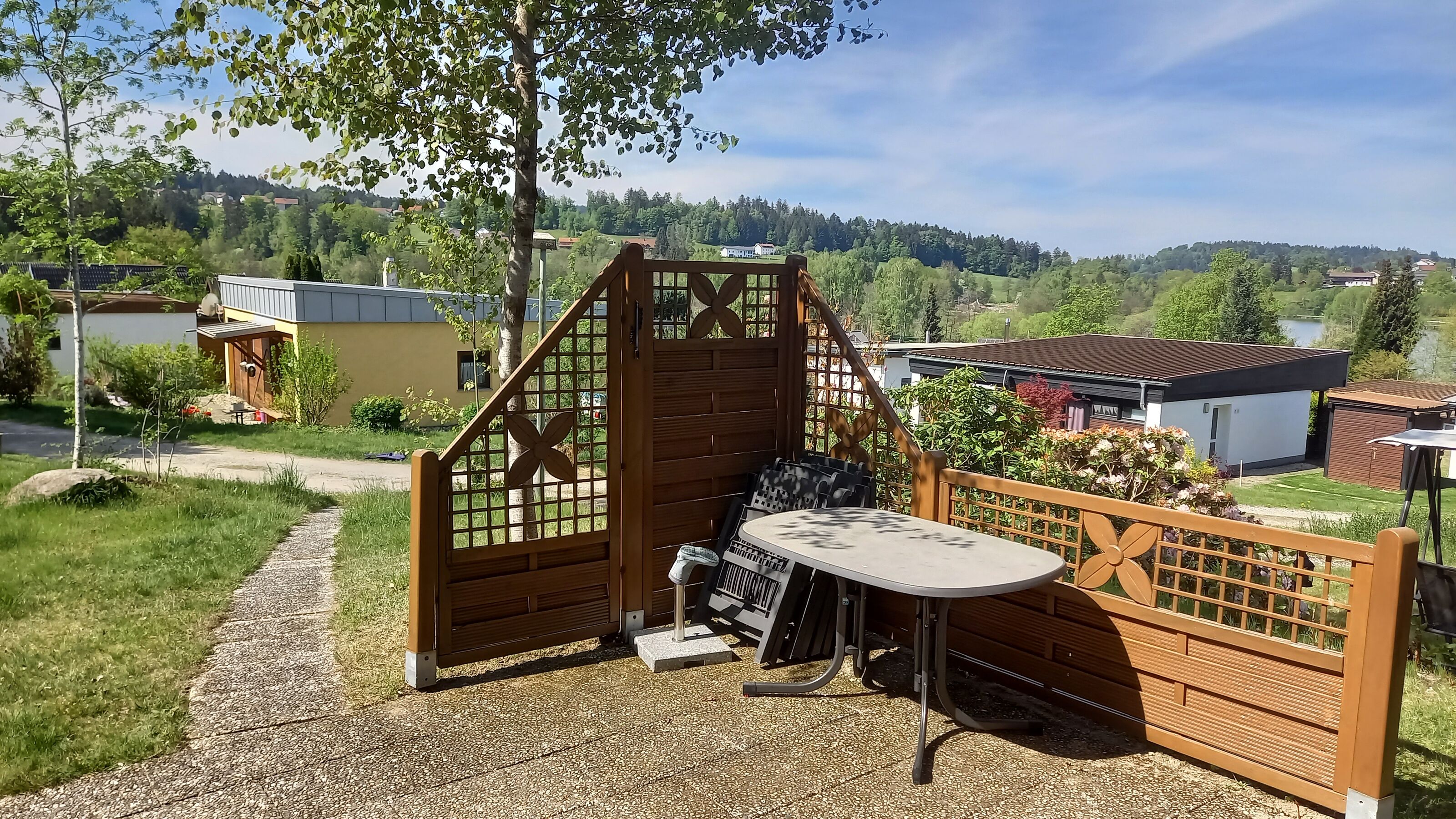 Ferienhaus Bonnie Terrasse