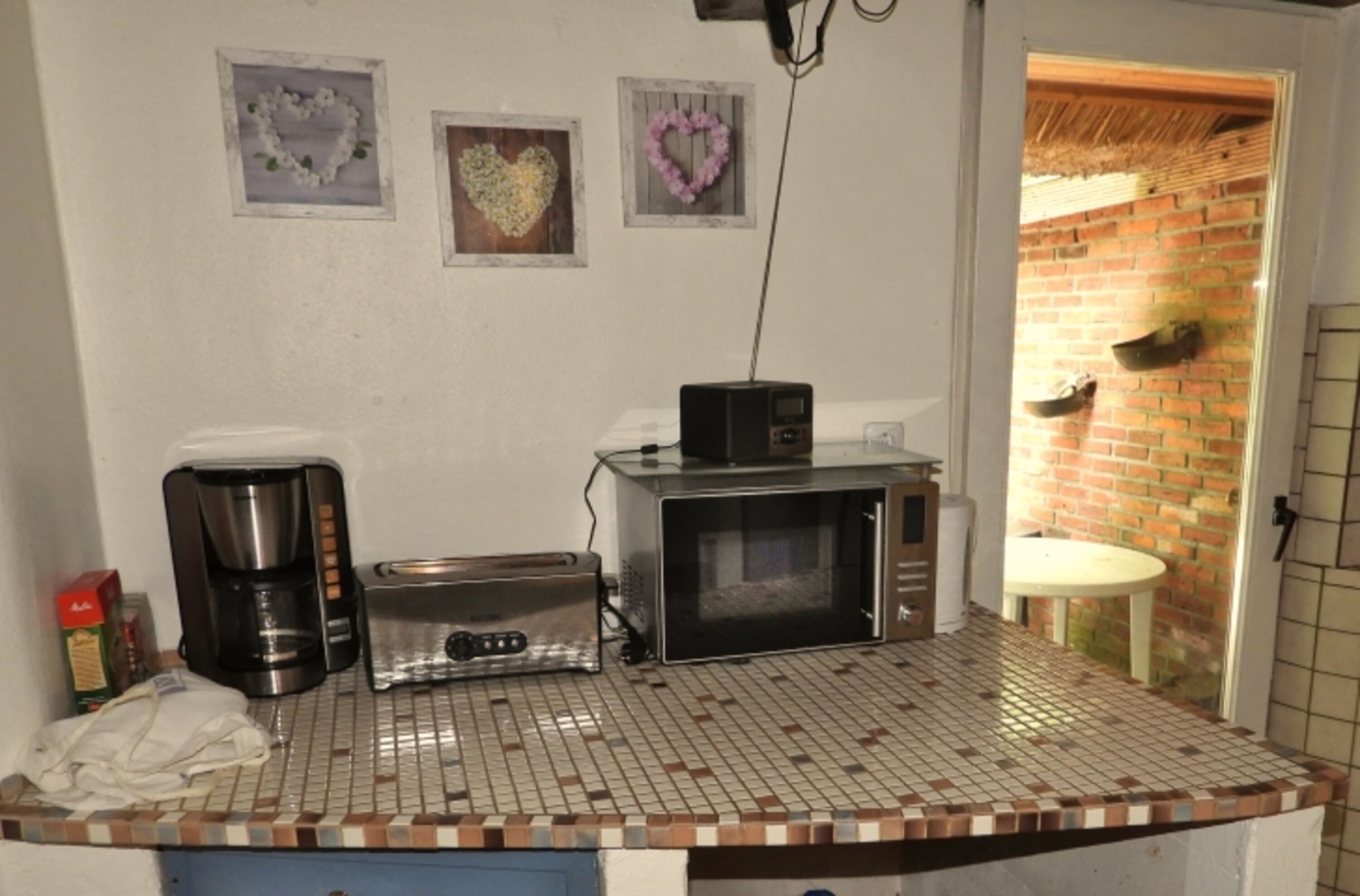 Kafeemaschine, Microwele, Toaster, Wasserkocher